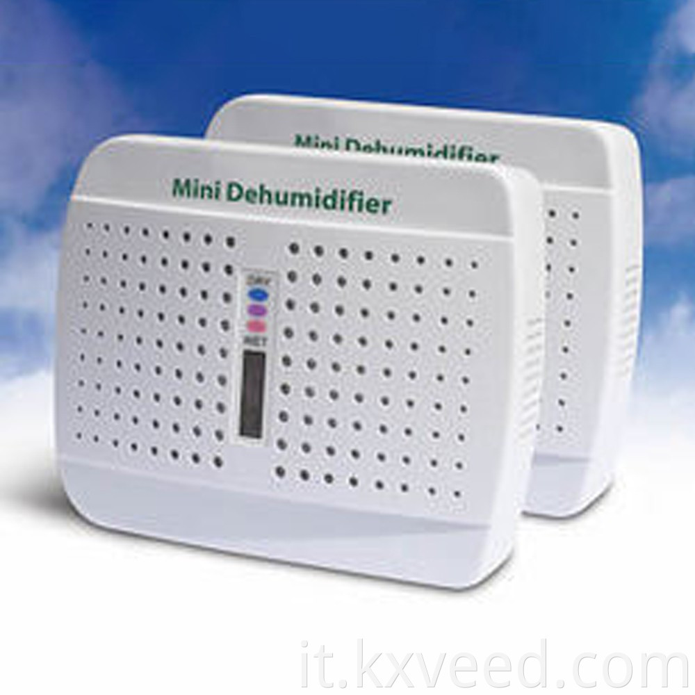Abbassino Wireless Wireless senza serbatoio Mini Deumidificatore a basso deumidificatore.